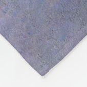 Claude MonetのGiverny近くのセーヌ川の朝 フリースブランケット (角)