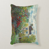 Claude Monet – アルジェンテウイルのアーティストガーデン アクセントクッション (正面(垂直))