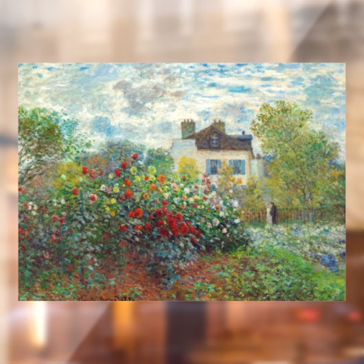 Claude Monet – アルジェンテウイルのアーティストガーデン ウィンドウサイン (シート2)