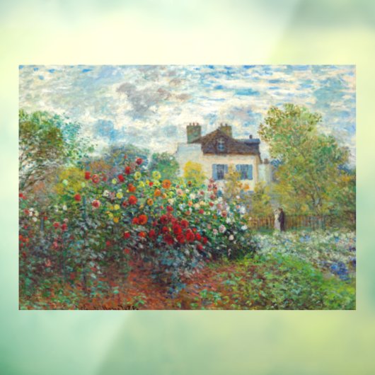 Claude Monet – アルジェンテウイルのアーティストガーデン ウィンドウサイン (シート3)