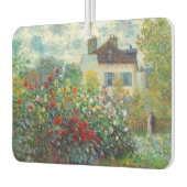 Claude Monet – アルジェンテウイルのアーティストガーデン カーエアーフレッシュナー (左)
