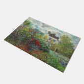 Claude Monet – アルジェンテウイルのアーティストガーデン ドアマット (アングル)