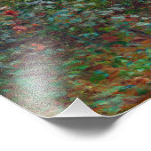 Claude Monet – アルジェンテウイルのアーティストガーデン フォトプリント (角)