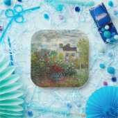 Claude Monet – アルジェンテウイルのアーティストガーデン ペーパープレート (パーティー)