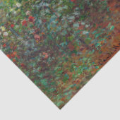 Claude Monet – アルジェンテウイルのアーティストガーデン 薄葉紙 (詳細)