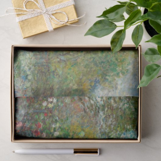 Claude Monet – アルジェンテウイルのアーティストガーデン 薄葉紙 (ギフト)