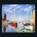 Claude Monet：アルジェンテウイルのプレジャーボート ポスター<br><div class="desc">印象派の画家クロード・モネがアルゼンテウイルで遊覧船を使った美しいクラシックのポスターです色彩の鮮やかると、もう一つの美しいフランスのポスター。</div>