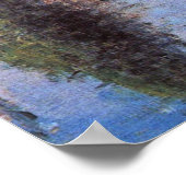 Claude Monet：アルジェンテウイルのプレジャーボート ポスター (角)