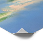 Claude Monet、アルジェンテウイルの鉄道橋 ポスター (角)