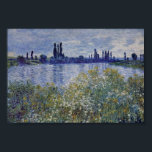 Claude Monet – ベテウイルのセーヌ川の土手 ポスター<br><div class="desc">Claude MonetのVeteuilのセーヌ川。の素晴らしタイトルはOn the bank of Seine at Veteuil,  made by Claude Monet.</div>
