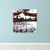 Claude_Monet_-_ヴェテウイル キャンバスプリント (インサイチュ (ウッドフロア))