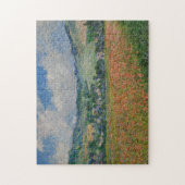 Claude Monet 絵画's, Poppy Field at Giverny ジグソーパズル (縦)