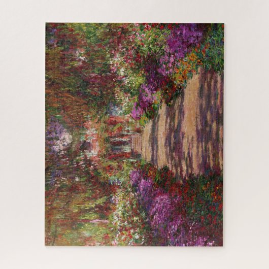 Claude Monet | A Pathway in Monet's Garden ジグソーパズル (縦)