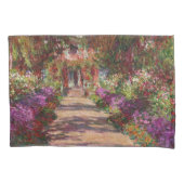 Claude Monet | A Pathway in Monet's Garden 枕カバー (正面)