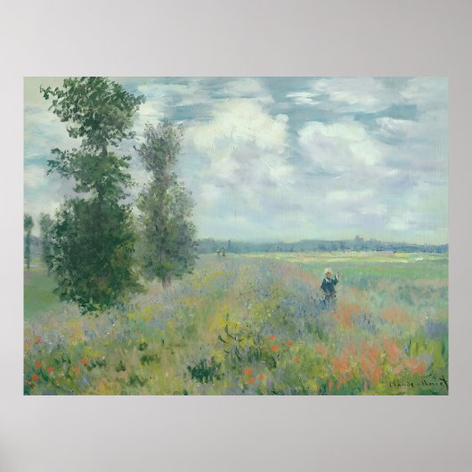 Claude Monet art painting ポスター (正面)