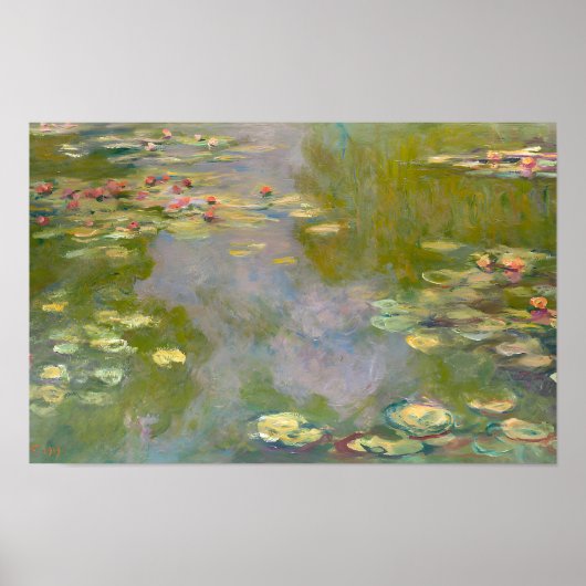 Claude Monet art style ポスター (正面)