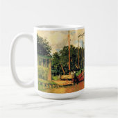 Claude Monet, Boats at Zaandam, コーヒーマグカップ (左)