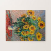 Claude Monet - Bouquet of Sunflowers ジグソーパズル (横)