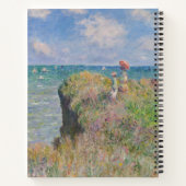 Claude Monet Cliff Walk at Pourville   ノートブック (裏面)