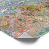 Claude Monet - Cliff Walk at Pourville ポスター (角)