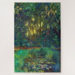 Claude Monet - Corner of a Pond with Waterlilies ジグソーパズル<br><div class="desc">Coin du bassin aux nympheas / Corner of a Pond with Waterlilies - Claude Monet,  Oil on Canvas,  1918</div>