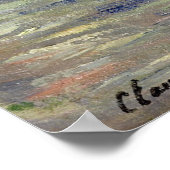 Claude Monet ~ Dutch Tulips ポスター (角)