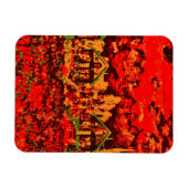 Claude Monet Houses at Argenteuil （修正） マグネット (横)