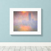 Claude Monet – Houses of Parliament London – 1904 キャンバスプリント (インサイチュ (ウッドフロア))