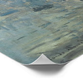 Claude Monet – Impression – Sonnenaufgang 1872 ポスター (角)