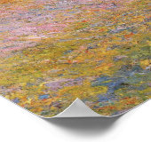 Claude Monet Impressionist Painting Graystaks I ポスター (角)