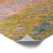 Claude Monet Impressionist Painting Graystaks I ポスター (角)