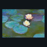 Claude Monet Impressionist Water Lillies Nympheas ポスター<br><div class="desc">Impressionist Landscape Painting by Claude Monet - Classic Masterpieces - Claude Monet's Nature Painting Series - Claude Monet Impressionist Water Lillies Nympheas Painting</div>
