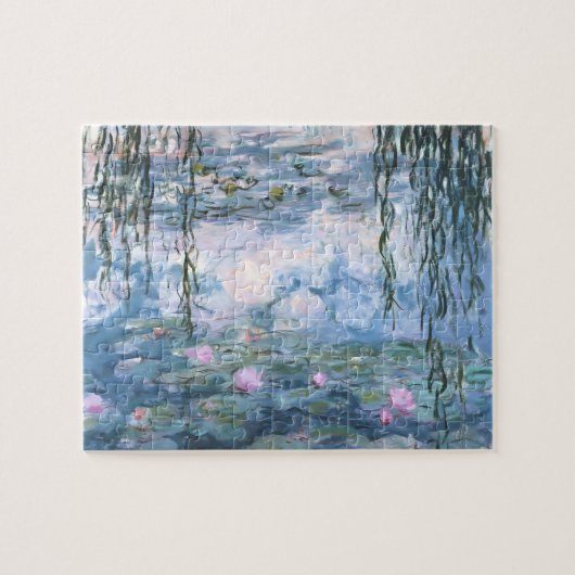 Claude Monet Impressionist Water Lillies Painting ジグソーパズル (横)