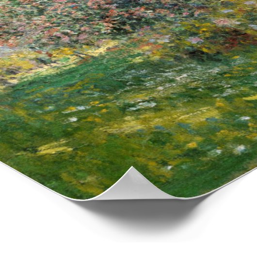 Claude Monet | Landscape: The Parc Monceau ポスター (角)