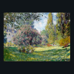 Claude Monet Landscape The Parc Monceau ポスター<br><div class="desc">Claude Monet Landscape The Parc Monceau</div>