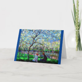 Claude Monet、Le Printemps、印象派 カード