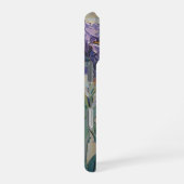 Claude Monet - Lilac Irises / Iris Mauves iPhoneケース (右側面)