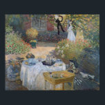 Claude Monet | Luncheon: Monet's garden Argenteuil ポスター<br><div class="desc">The Luncheon: Monet's garden at Argenteuil,  c.1873 | by Claude Monet | Art Location: Musee d'Orsay,  Paris,  France | French Artist | Image Collection Number: XIR16128</div>
