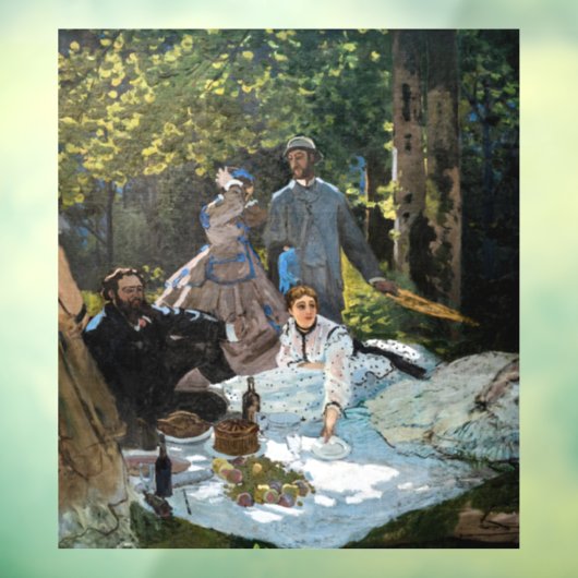 Claude Monet - Luncheon the Grass, Right Panel ウィンドウサイン (シート3)