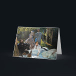 Claude Monet - Luncheon the Grass, Right Panel カード<br><div class="desc">草の上のランチョン/ル・デジュナー・シュール・ルエルベ – 右パネル – クロード・モネ， 1865-66</div>