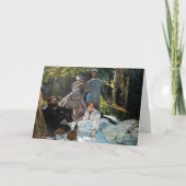 Claude Monet - Luncheon the Grass, Right Panel カード (正面)