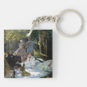 Claude Monet - Luncheon the Grass, Right Panel キーホルダー (裏面)