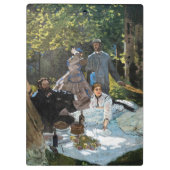 Claude Monet - Luncheon the Grass, Right Panel クリップボード (裏面)