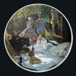 Claude Monet - Luncheon the Grass, Right Panel セラミックノブ<br><div class="desc">草の上のランチョン/ル・デジュナー・シュール・ルエルベ – 右パネル – クロード・モネ， 1865-66</div>