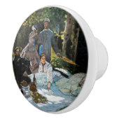 Claude Monet - Luncheon the Grass, Right Panel セラミックノブ (右)