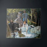 Claude Monet - Luncheon the Grass, Right Panel タペストリー<br><div class="desc">草の上のランチョン/ル・デジュナー・シュール・ルエルベ – 右パネル – クロード・モネ， 1865-66</div>
