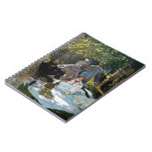 Claude Monet - Luncheon the Grass, Right Panel ノートブック (左側)