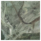 Claude Monet - Luncheon the Grass, Right Panel ファブリック (クローズアップ)