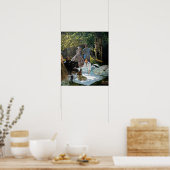 Claude Monet - Luncheon the Grass, Right Panel ポスター (キッチン)