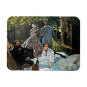 Claude Monet - Luncheon the Grass, Right Panel マグネット (横)